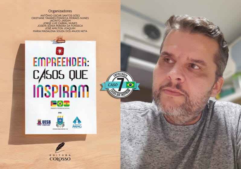 Livro Empreendedorismo: Casos que Inspiram com artigo sobre Carlos Elpidio Prado