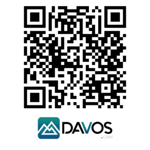 QR Code do link de indicação do Davos CRM