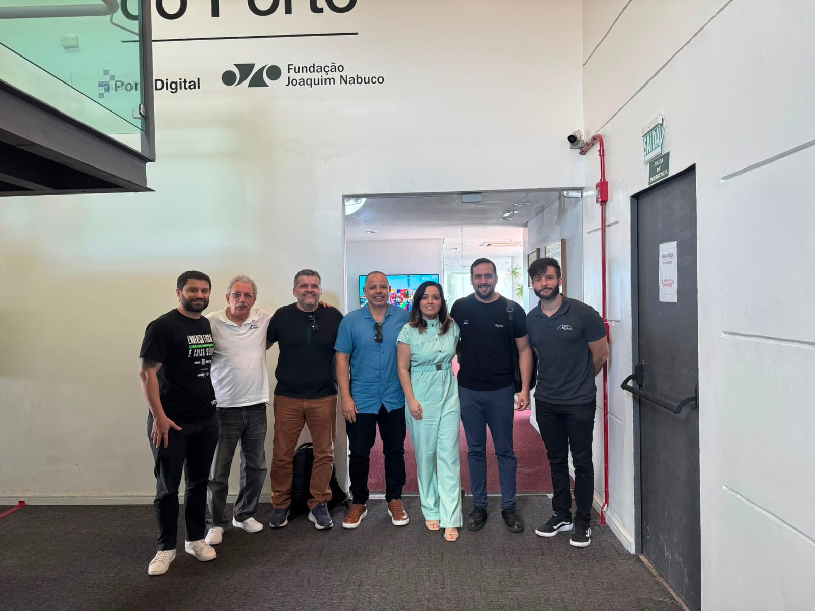 Visita ao Porto Digital Recife por integrantes da Ancev